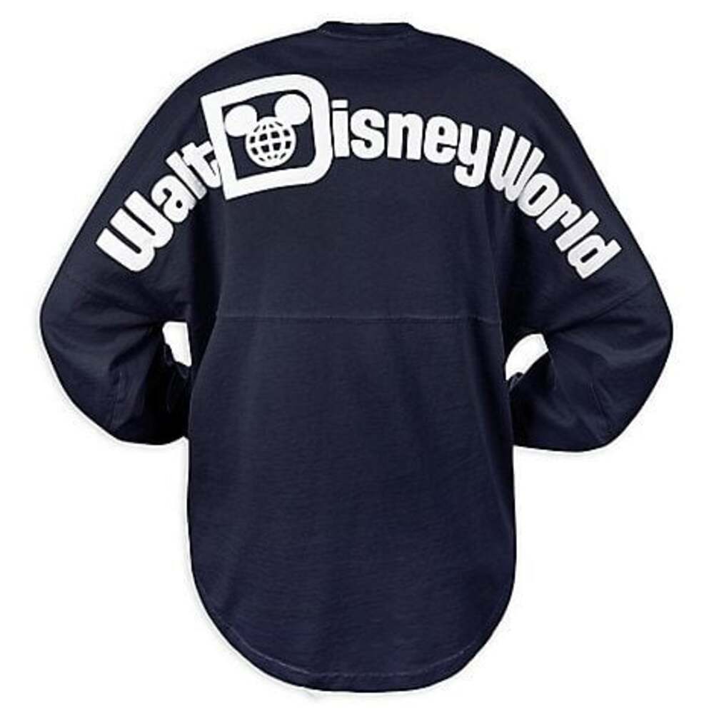 Disney Parks Walt Disney World Black Spirit Jersey Long Sleeve Shirt XL